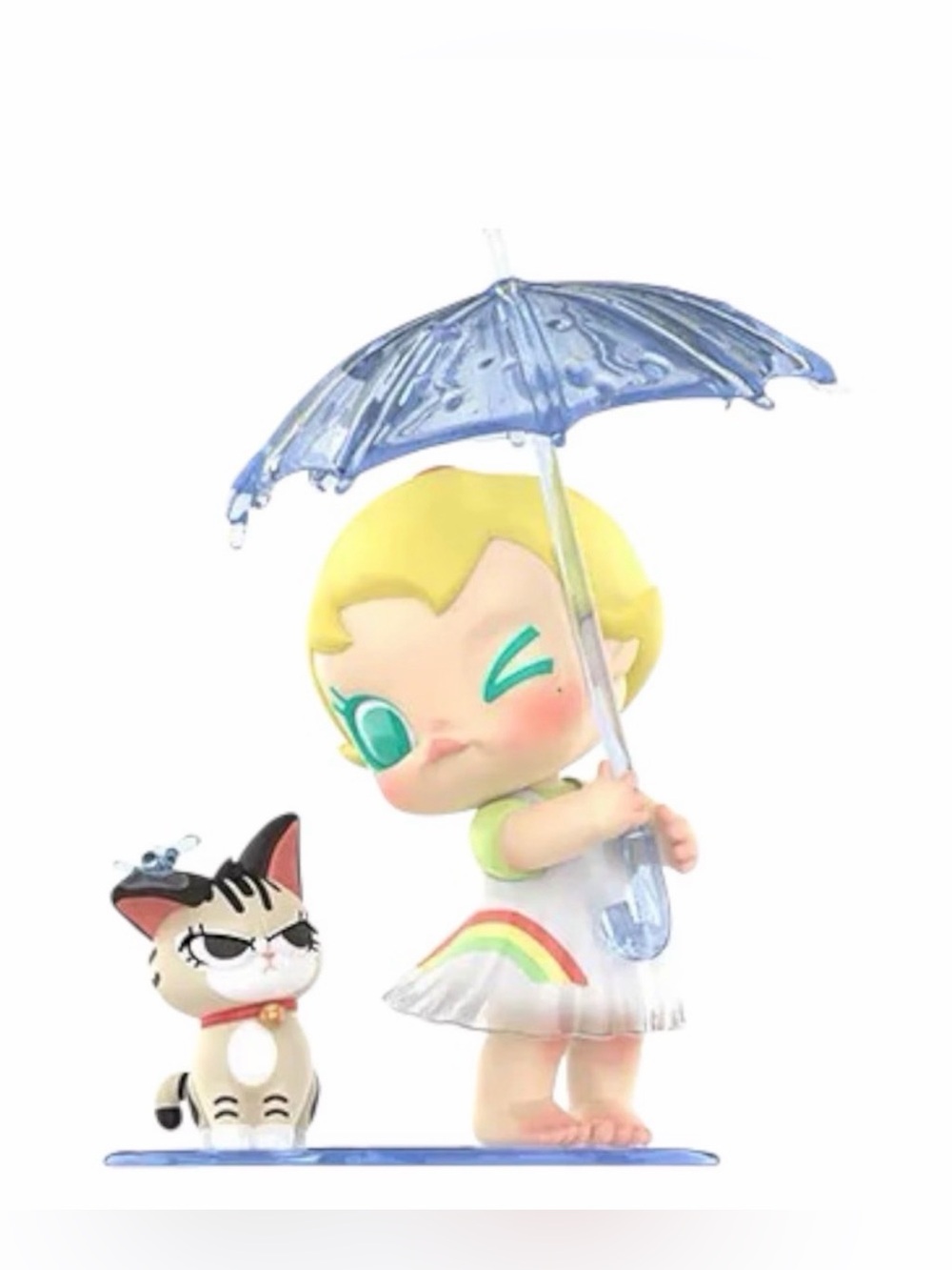 Pop‎ Mart Baby Molly & Baby Tabby Vinyl Series Confirmed Come Under The Umbrella